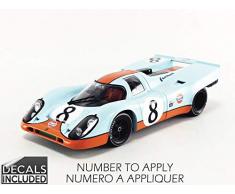 CMR- Voiture Miniature de Collection, CMR131_8, Bleu/Orange