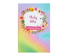 Undercover GmbH VSIN0775.Z Sticky Notes au Design Viktoria Sarina avec Plusieurs Blocs adhésifs au Format Pratique Multicolore