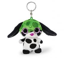NICI - Porte-Clés Peluche Chien NICIdoos - Grands Yeux Brillants - Collection Sirup - Chien Sluffy Classic - Taille 9 cm