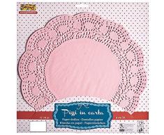 Givi Itali 25345 GIVI Italia 30 Rose napperons diam. cm. 21.5, Multicolore