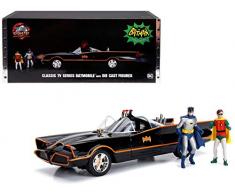 Jada Toys- Voiture Miniature de Collection, 98625BK, Noir/Rouge