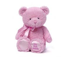 Gund - 6055510 - Peluche Bébé - Jouet Premier Age - Mon Premier Ourson Rose 25 cm