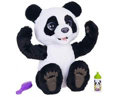 Furreal Friends - Peluche Interactive Cubby - Plum, le Panda Curieux - Version française