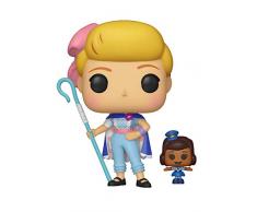 Funko- Figurines Pop Vinyl: Disney: Toy Story 4: Bo Peep w/Officer McDimples Collectible Figure, 37391, Multi
