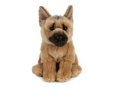 Peluche Living Nature – Chien berger allemand en peluche (20 cm)