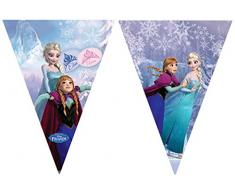 Disney Guirlande de fanions La Reine des Neiges Bleu Clair 2,6 m