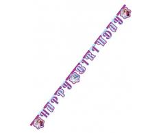 Disney 46788 la Reine des neiges Fête Décoration Bannière Joyeux Anniversaire