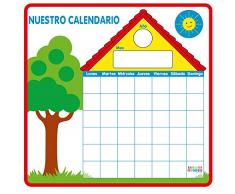 Henbea 153989 - Agenda Jour /Page 15.5x21.3 cm, Rouge