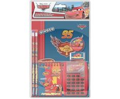 Frajodis - 0006377 - Set Papeterie avec Calculatrice - Cars