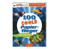 Ars Edition 11395 100 Coole Avion en Papier pour Rides, Papeterie et Autocollants