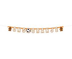 Guirlande de Lettres Orange Ballon de Football Holland