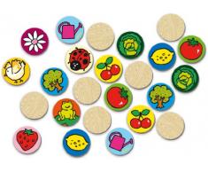 Vilac - 2428 - Jouet Premier Age - Mémo du Jardin - Boîte Coccinelle