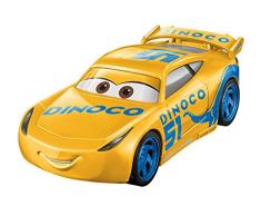 Disney Pixar Cars voiture Cruz Ramirez Grand format, Lumières et Sons, jouet pour enfant, FDD59