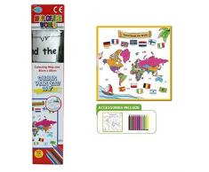 A to Z 37000 Poster à colorier Multicolore