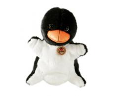 Heinrich Bauer - 11811 - Marionnette à Main Pingouin en Peluche - Noir/Blanc