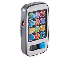 Fisher-Price Mon Téléphone Mobile Jouet Portable Bébé pour Apprendre les Chiffres, le Calcul et Formules de Politesse, 6 Mois et Plus, BHB89