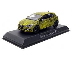 Norev - Miniature Voiture Renault Megane Iv Rs Test Version Monaco Gp 2017 Echelle 1/43, 517727, Noir/ Jaune
