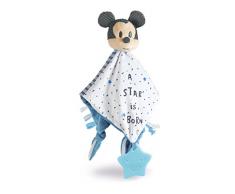 Clementoni Disney Baby Mickey-Doudou et Peluches d’éveil et de Premier âge-100% Lavable en Machine, 0 Mois et Plus, 17345, Multicolore