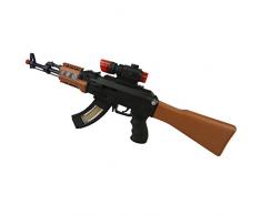 Kombat AK47 Pistolet à Jouet avec Lumières & Son