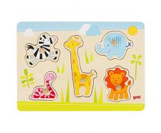 Goki de Table Safari de soulever Puzzle