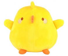 TOMY MOLANG - Peluche Piu Piu Douce 20cm L66034, Peluche Molang, Peluche Douce et Moelleuse à Collectioner, Doudou Poussin, Peluche Jaune Pour Enfants et Fans de Molang