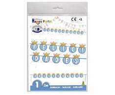 Globolandia 5422-09 Guirlande décorative Bleu