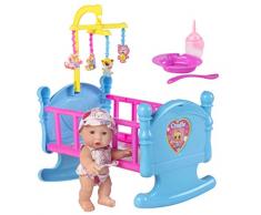 BC Footwear CB bébé 16 cm avec Berceau 27 x 19 cm Multicolore (43317)