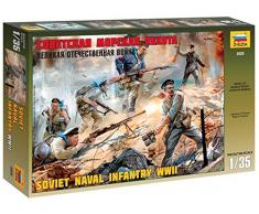 Zvezda - Z3520 - Maquette - Infanterie de Marine Soviétique - Echelle 1:35