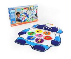 Infinifun My First Tapis de Yoga Blanc/Bleu