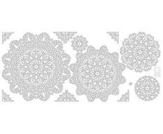 Personal Impressions 2.1081 Autocollant Inscription Let is Snow Multicolore