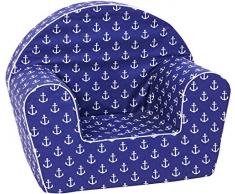 Knorrtoys 68342 Fauteuil pour Enfant Bleu Marin