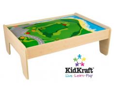 KidKraft - 17851 - Circuit de Train - Table pour Train Naturel