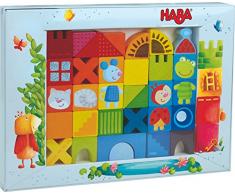 HABA- Blocs de Construction Chat, Souris et CIE, 302580