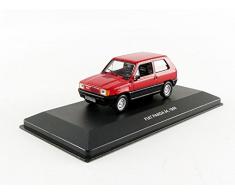 SOLIDO-Fiat-Panda-1990 Voiture Miniature de Collection, 4303100, Rouge