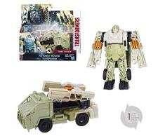 Transformers Transformers-C1314ES0 Saga-Robot Turbo Hound Camion 11cm-Jouet Transformable 2 en 1, C1314ES0