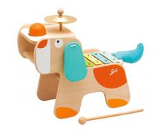 Trudi Sevi- Table Musicale Chien, 82840, Multicolore, 35 x 29,5 x 19,5 cm