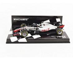 Minichamps- Voiture Miniature de Collection, 417180008, Blanc/Noir/Rouge