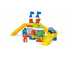 Mega Bloks Mon Stand de Course, jeu de blocs de construction, 60 pièces, jouet pour bébé et enfant de 1 à 5 ans, FVJ02