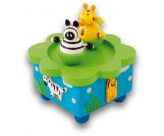 Ulysse Couleurs denfance - 3877 - Jouet de Premier Age - Boite à Musique Jungle