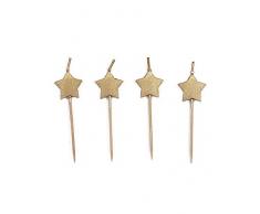 Unique Party- Bougies danniversaire, 72420, Multicolore