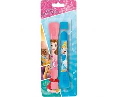 Disney- Princess Clamshell 2 Stylos avec Lampe Torche, WD17946