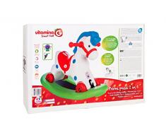 Globo Jouets 5167 36,5 x 51 x 77 cm 2 en 1 Vitamina _ G Cheval à Bascule Jouet et Ride on