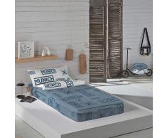 Munich Euromoda 184576 Housse de Couette Bleu