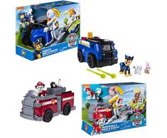 Paw Patrol - 6046797 - Jeu enfant - Véhicule Ride & Rescue - La Pat Patrouille - Modèle aléatoire