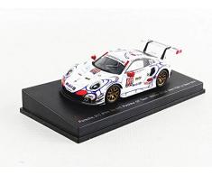 Spark- Voiture Miniature de Collection, Y135, Blanc/Noir