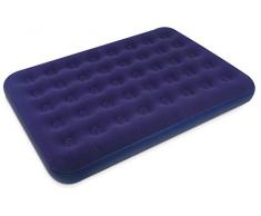 MONDO Toys – Tapis pour Plage ou Piscine Matelas FLOCADO Gonflable Queen, Multicolore (md-16737)