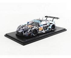 Spark- Voiture Miniature de Collection, S7943, Bleu/Blanc