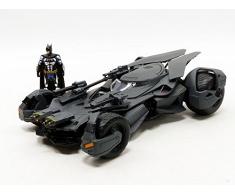 Jada Toys- Batman vs Superman Justice League 2016 Batmobile Véhicule Miniature, 99232BK, Noir, Echelle 1/24