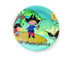 Grand Festival Assiettes de fête Couleurs assorties (6)