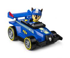 La Pat Patrouille - 6054502 - Véhicule + Figurine Ready Race Rescue - Voiture Paw Patrol - Jeu jouet enfant - Modèle Aléatoire
